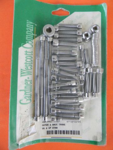 SP-10-15-01 Primary Derby, Outer S/Steel Screw Set.