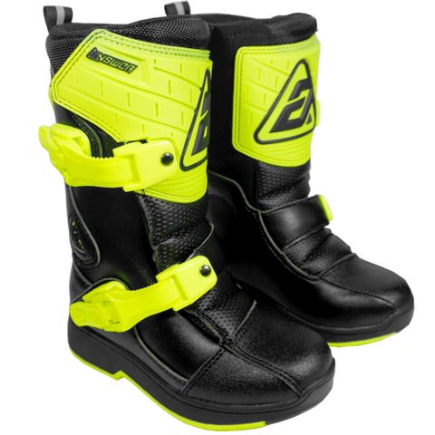 Answer 2023 Peewee Boot Hyper Acid/Black