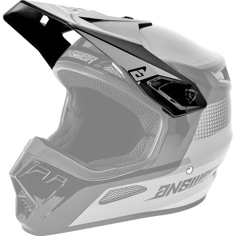 Answer 2023 Visor Swish Ar-1 Helmet Nickle/Steel/Charcoal