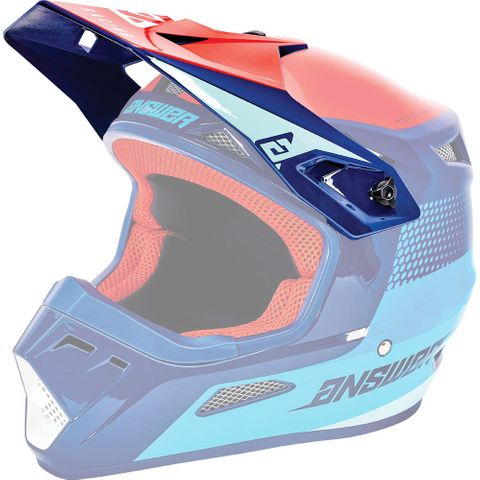 Answer 2023 Visor Swish Ar-1 Helmet Pro Blue/Astana/Red