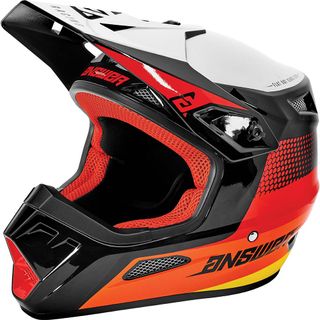 Answer Swish AR-1 Helmet Red/Orange/Silver