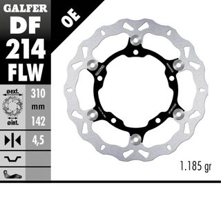 DF214FLW GALFER OE FLOATING ZX25R 20-21