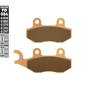 thumbnail image 2 of Galfer DF193W Wave Solid-Mount Rear Brake Rotor 2 of 13