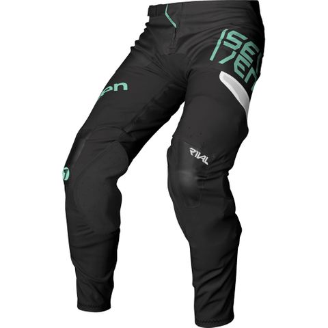 2330062-008-Y28 YOUTH RIVAL RAMPART PANT BLACK/MINT Y28