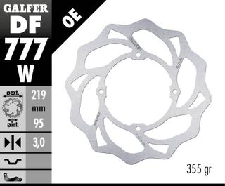 DF777W STANDARD SOLID MOUNT ROTOR