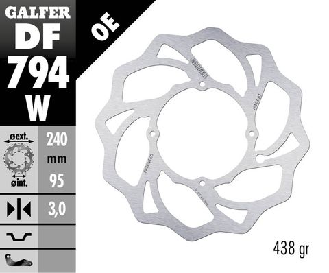 DF794W STANDARD SOLID MOUNT ROTOR