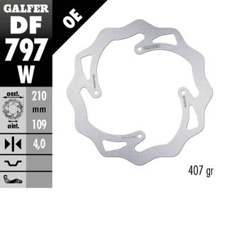 Galfer Standard Solid Mount Rotor