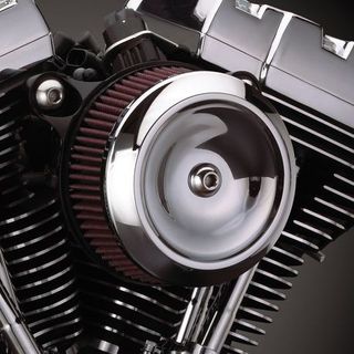 S&S Cycle Cover. Air Cleaner Bobber Dished Chrome