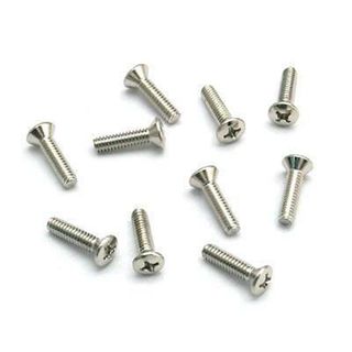 S&S Cycle Phillip Head Screw, Oval Head 10 Pack