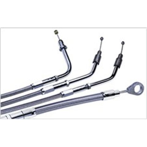 102-30-40006 H-D IDLE CABLE - STAINLESS