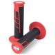 PT021662 PT GRIP CLAMPON 1/2 WAFFLE RED/BLK