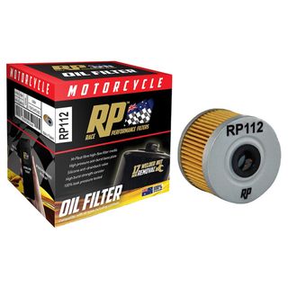 Race Performance Motorcycle Oil Filter - RP112