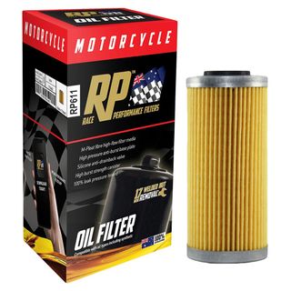 Race Performance Motorcycle Oil Filter - Rp611