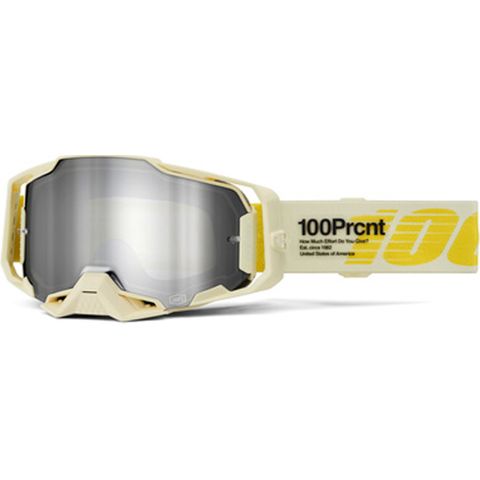 ONE-50005-00026 ARMEGA Goggle Barely-Mirror Silver Lens