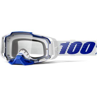 100% Armega Goggle Blue - Clear Lens