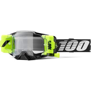 100% Armega FORECAST Goggle Blk - Clear Lens