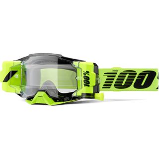 100% Armega FORECAST Goggle Neon Yel - Clear Lens