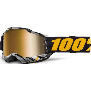 100% ACCURI 2 Goggle Ambush-Mir True Gold Len