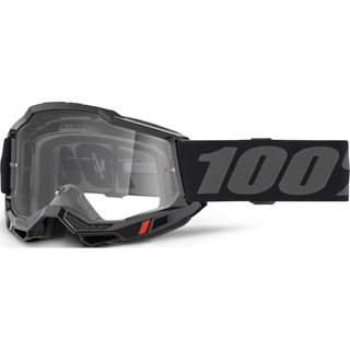 100% ACCURI 2 Goggle Black - Clear Lens