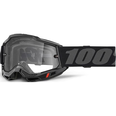 ONE-50015-00006 ACCURI 2 Enduro Moto Goggle Blk-Clear