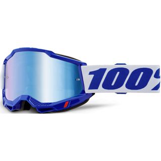 100% ACCURI 2 Goggle Blue - Mirror Blue Lens