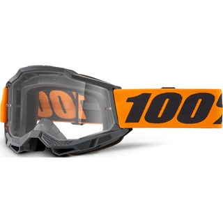 100% ACCURI 2 OTG Goggle Orange - Clear Lens