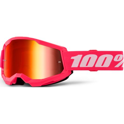 ONE-50028-00017 STRATA 2 Goggle Pink - Mirror Red Lens