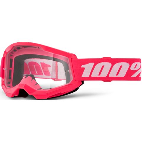 ONE-50031-00011 STRATA 2 JUNIOR Goggle Pink - Clear Lens