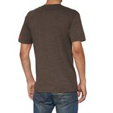 ONE-20000-00061 ASTRA SHORT SLEEVE T BROWN HEATHER M