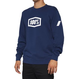 ONE-20026-00018 ICON PULLOVER CREWNECK FLEECE NAVY XL