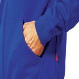 ONE-20032-00024 OFFICIAL ZIP HOODIE FLEECE ROYAL 2XL