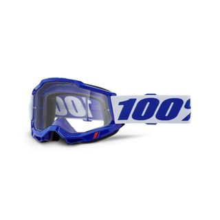 100% ACCURI 2 OTG Goggle Blue - Clear Lens