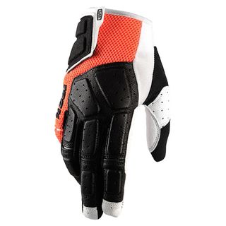100% Simi Mtb Orange Gloves