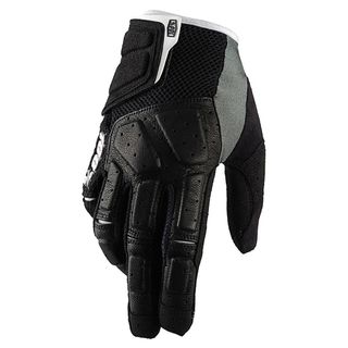 100% Simi Black Gloves