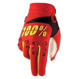 100% Airmatic Red Gloves