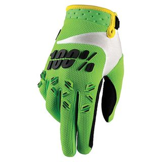ONE-10004-077-11 AIRMATIC GLOVE LIME GREEN MD