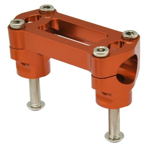 Spp Handlebar Clamp Riser Mount 28.6Mm Orange