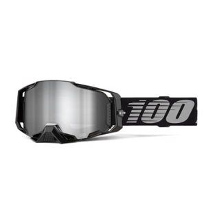 ONE-50005-00030 ARMEGA Goggle Black - Mirror Silver