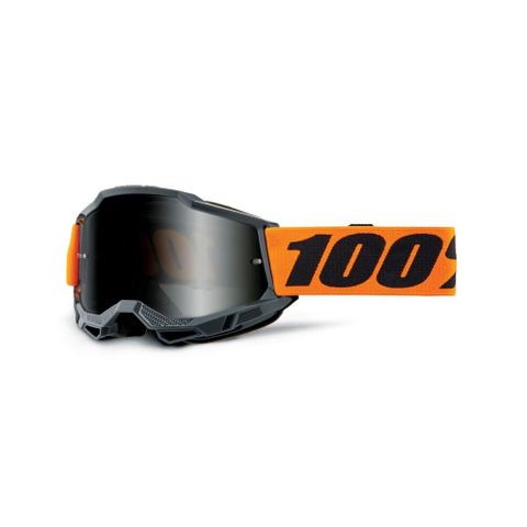 100% Accuri 2 Sand Goggle Orange Smoke Lens