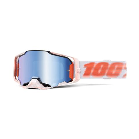 ONE-50005-00037 ARMEGA Goggle Tubular   Mirror BLUE  Len