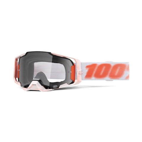 100% ARMEGA Goggle Tubular Clear Lens