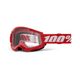 ONE-50031-00012 STRATA 2 JUNIOR Goggle Red - Clear Lens