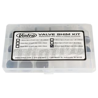 Vintco Complete Valve Shim Kit 29.5Mm X 2.3>3.00Mm