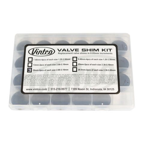 VIN-29SHIMKIT 29m SHIM KIT 2.00 - 3.10mm