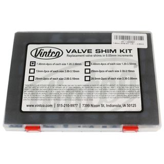Vintco Complete Valve Shim Kit 7.48Mm X 1.2>3.5Mm