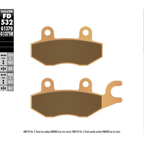 FD532G1370 HH SINTERED COMPOUND