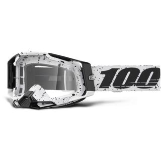 100% Racecraft 2 GOGGLE TRINITY CLEAR LENS