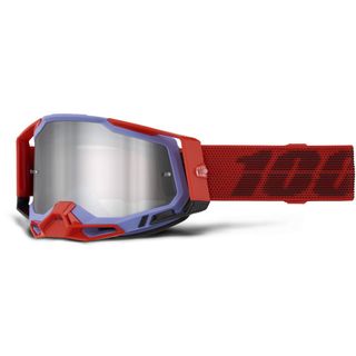 100% Racecraft 2 GOGGLE CLEAT MORROR SILVER LENS