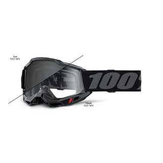 100% ACCURI 2 OTG/UTV/ATV DESERT Goggle Blk