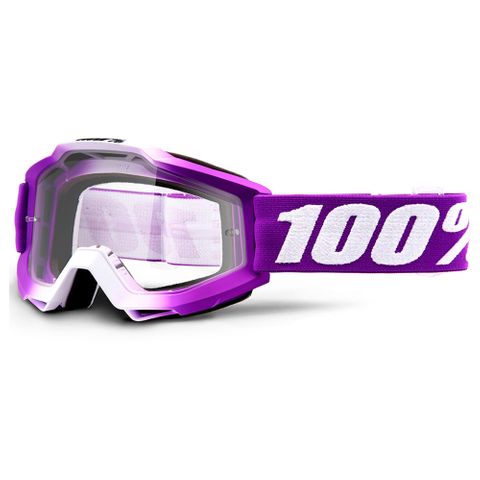 ONE-50200-287-02 ACCURI GOGGLE FRAMBOISE CLR LENS